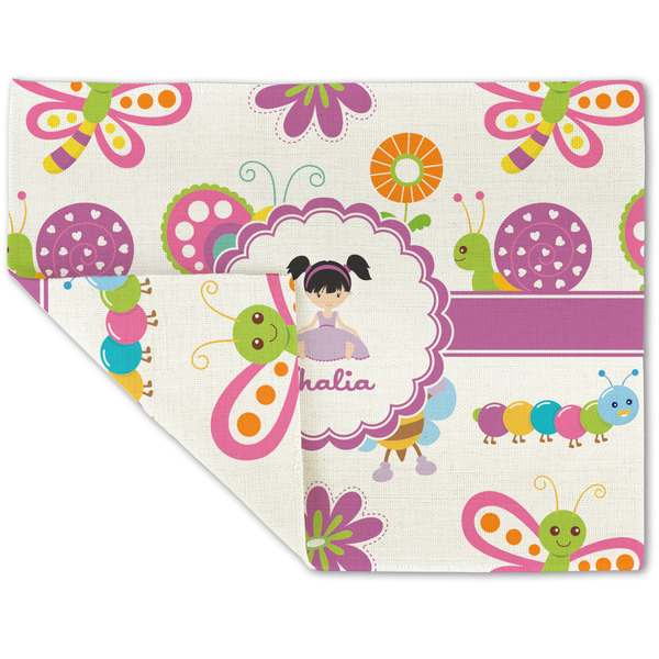 Butterflies Linen Placemat - Folded Corner (double side)