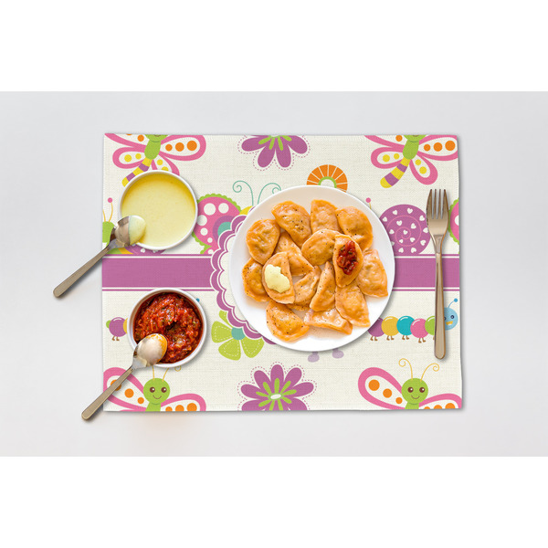 Butterflies Linen Placemat - Lifestyle (single)
