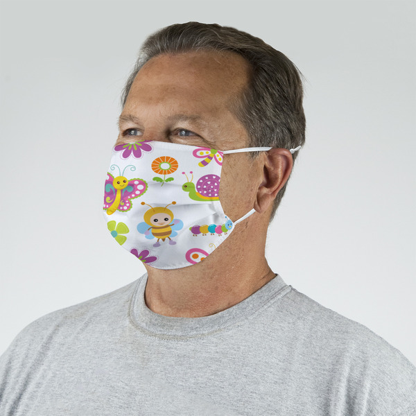 Butterflies Mask - Quarter View on Guy