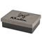 Butterflies Medium Gift Box with Engraved Leather Lid - Front/main