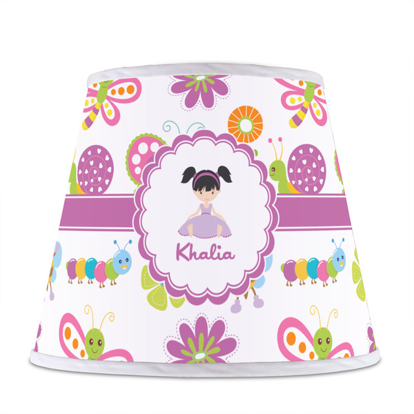 Butterflies Poly Film Empire Lampshade - Front View