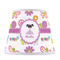 Butterflies Poly Film Empire Lampshade - Front View