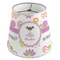 Butterflies Poly Film Empire Lampshade - Angle View