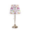 Butterflies Poly Film Empire Lampshade - On Stand