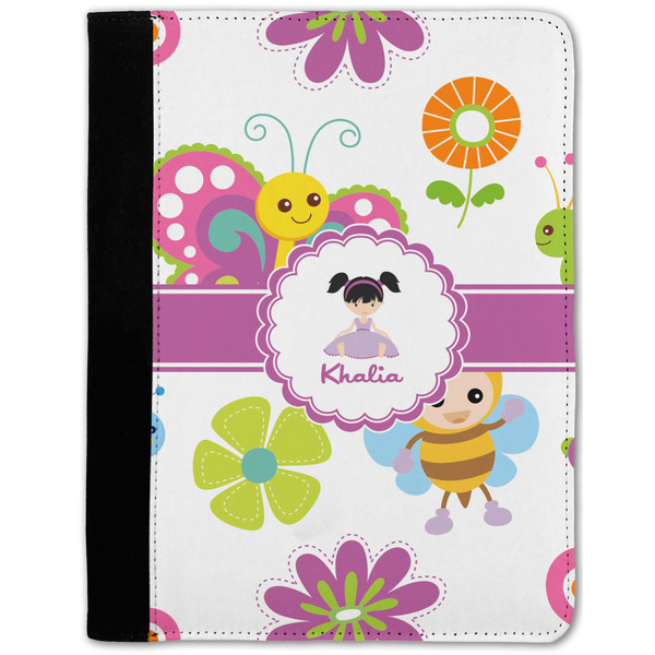 Custom Butterflies Notebook Padfolio w/ Name or Text