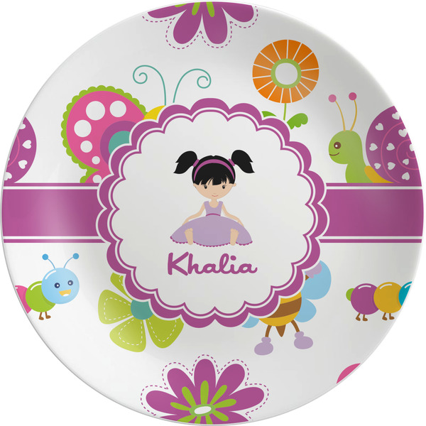 Custom Butterflies Melamine Plate (Personalized)