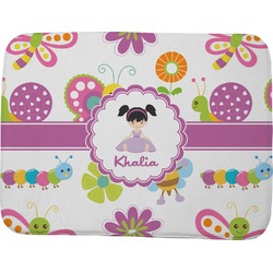 Butterflies Memory Foam Bath Mat - 48"x36" (Personalized)