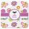 Butterflies Memory Foam Bath Mat - 48"x48" (Personalized)