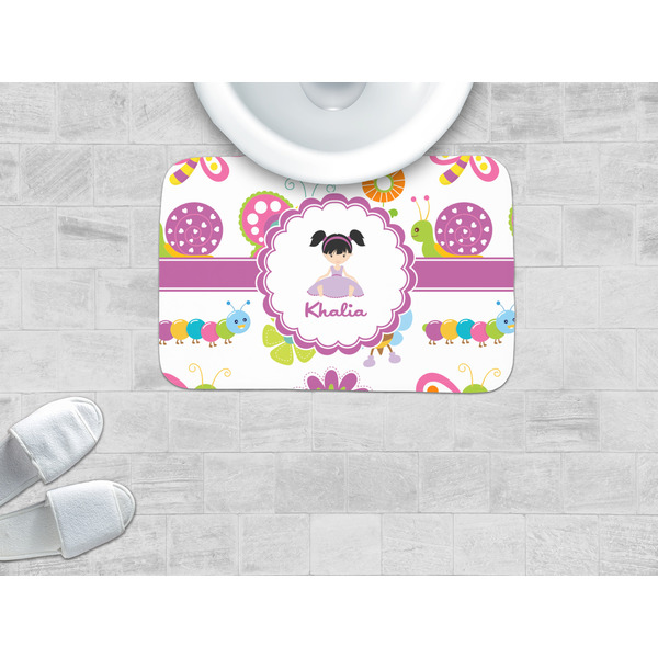 Butterflies Memory Foam Bath Mat - LIFESTYLE