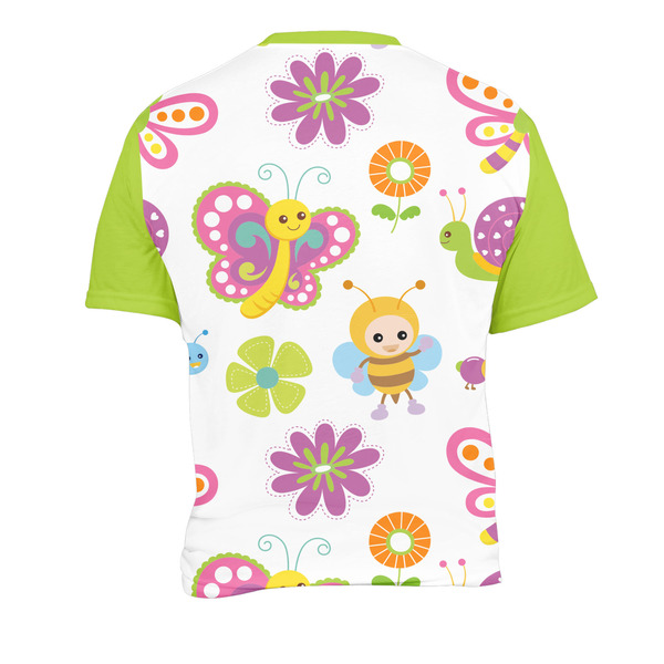 Butterflies Men's Crew Neck T Shirt Medium - Back