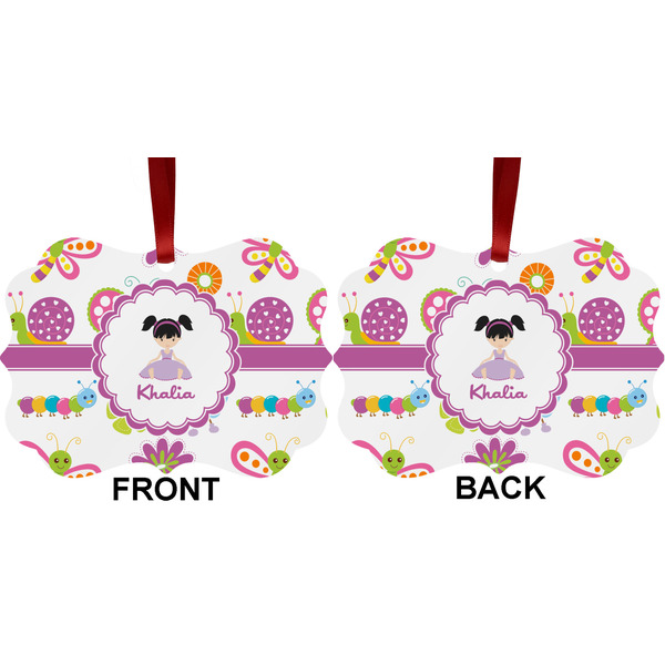 Butterflies Metal Benilux Ornament - Front and Back (APPROVAL)