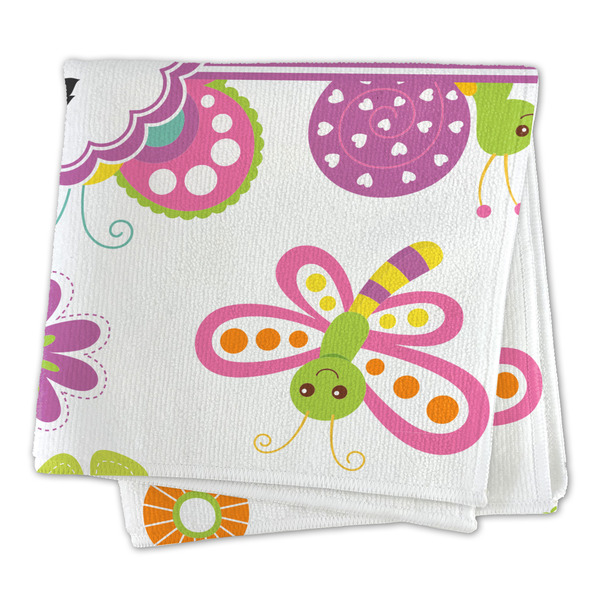Butterflies Microfiber Dish Rag - FOLDED (square)