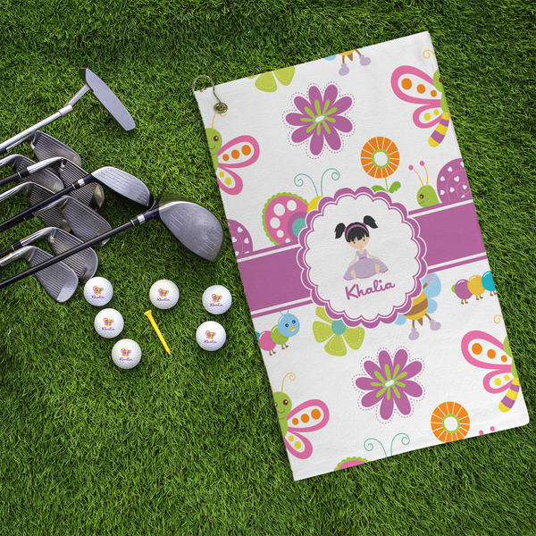 Butterflies Microfiber Golf Towels - LIFESTYLE
