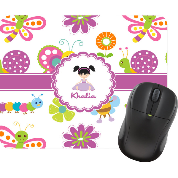 Custom Butterflies Rectangular Mouse Pad (Personalized)