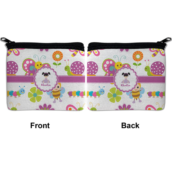 Butterflies Neoprene Coin Purse - Front & Back (APPROVAL)