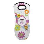 Butterflies Neoprene Oven Mitt - Single w/ Name or Text