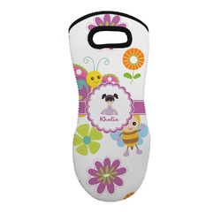 Butterflies Neoprene Oven Mitt w/ Name or Text