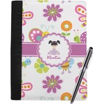 Butterflies Notebook Padfolio - Large w/ Name or Text