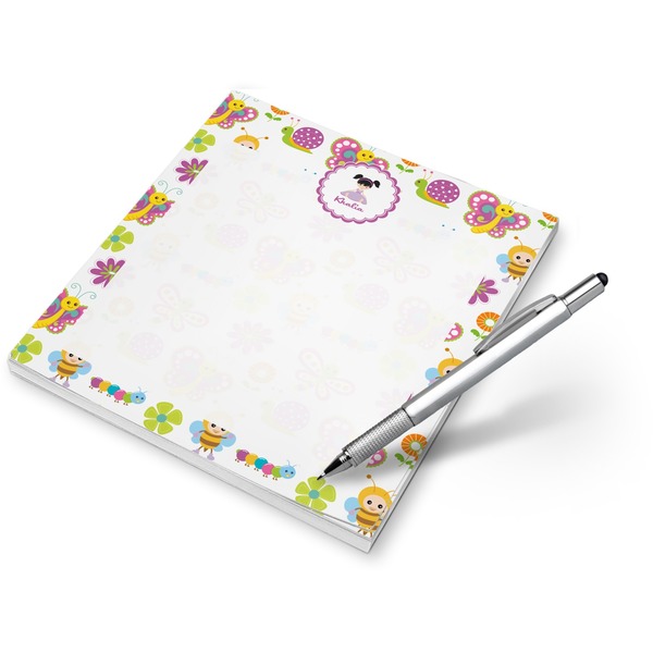 Custom Butterflies Notepad (Personalized)