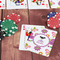 Butterflies On Table with Poker Chips