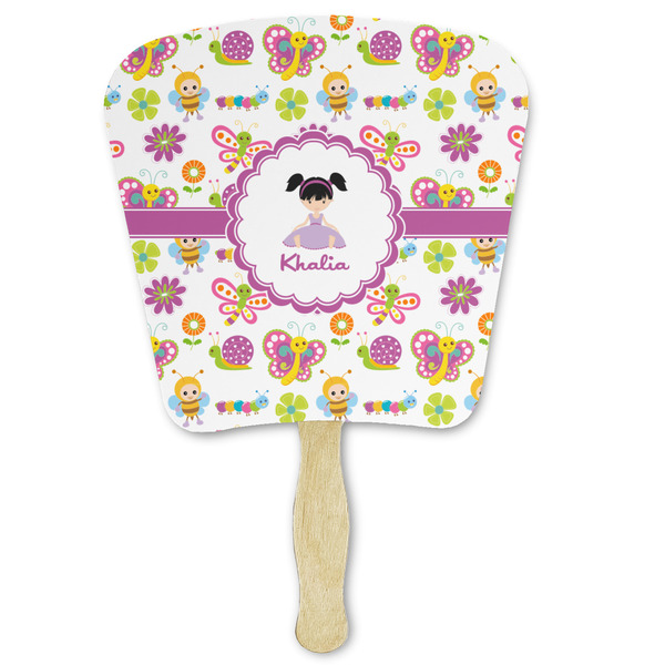 Custom Butterflies Paper Fan (Personalized)