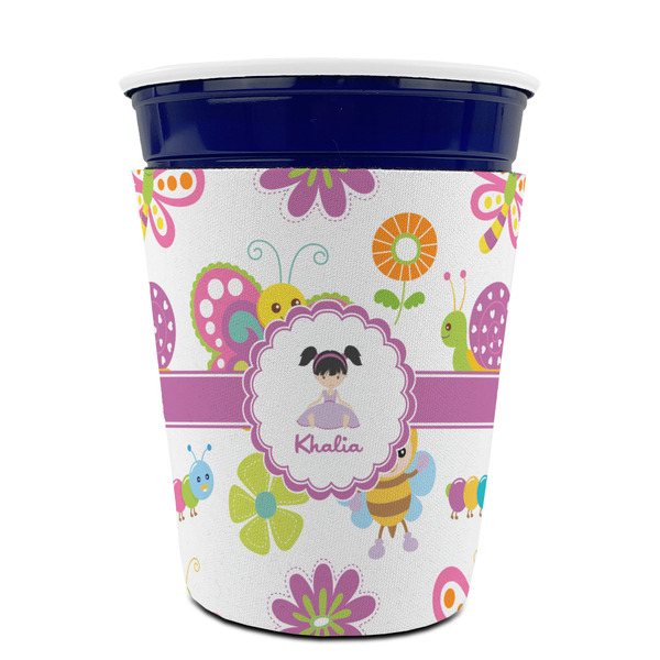 Butterflies Party Cup Sleeves - without bottom - FRONT (on cup)