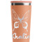 Butterflies Peach RTIC Everyday Tumbler - 28 oz. - Close Up