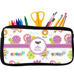Butterflies Neoprene Pencil Case (Personalized)