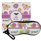 Butterflies Personalized Eyeglass Case & Cloth