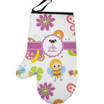 Butterflies Left Oven Mitt (Personalized)