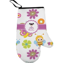 Butterflies Right Oven Mitt (Personalized)