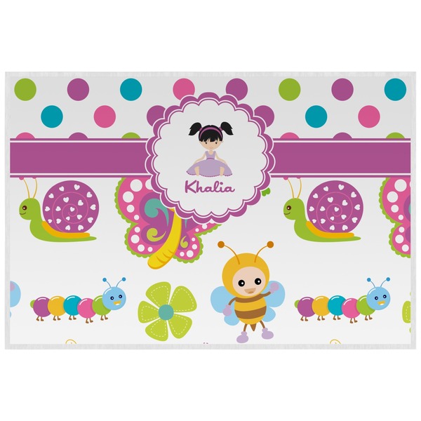 Butterflies Personalized Placemat (Back)
