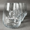 Butterflies Stemless Wine Glasses (Set of 4) (Personalized)