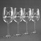 Butterflies Personalized Wine Glasses (Set of 4)