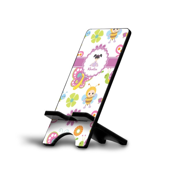 Custom Butterflies Cell Phone Stand (Large) (Personalized)