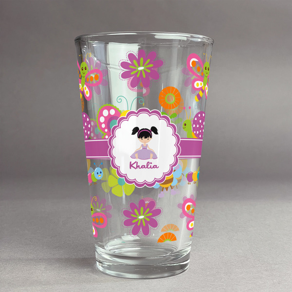 Custom Butterflies Pint Glass - Full Print (Personalized)