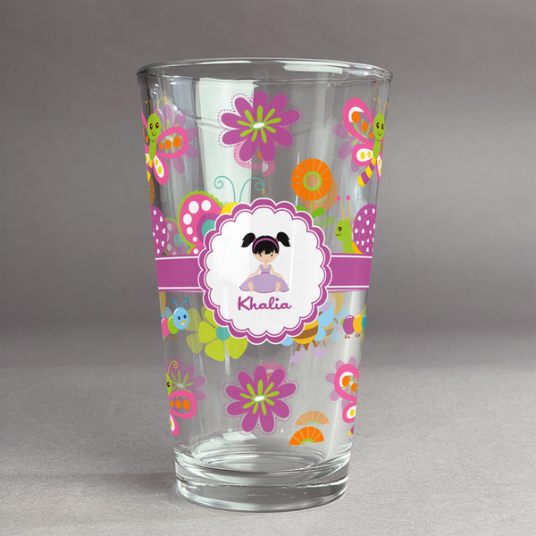 Custom Butterflies Pint Glass - Full Print (Personalized)
