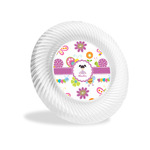 Butterflies Plastic Party Appetizer & Dessert Plates - 6" (Personalized)
