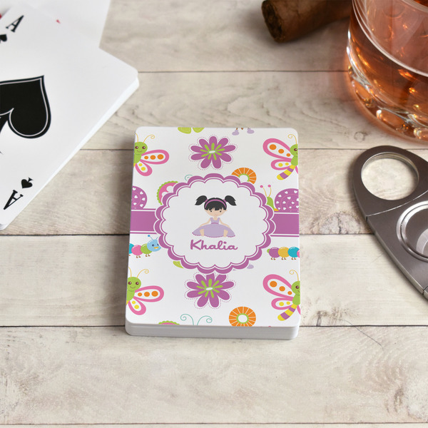 Butterflies Playing Cards - In Context