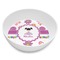 Butterflies Melamine Bowl - Side and center