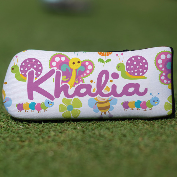 Custom Butterflies Blade Putter Cover (Personalized)