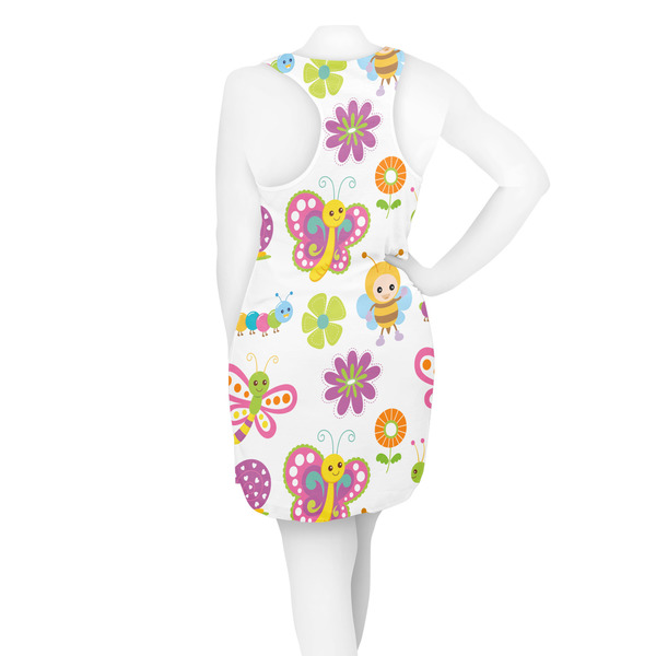 Butterflies Racerback Dress - On Model - Back