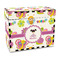 Butterflies Wood Recipe Box - Full Color Print (Personalized)
