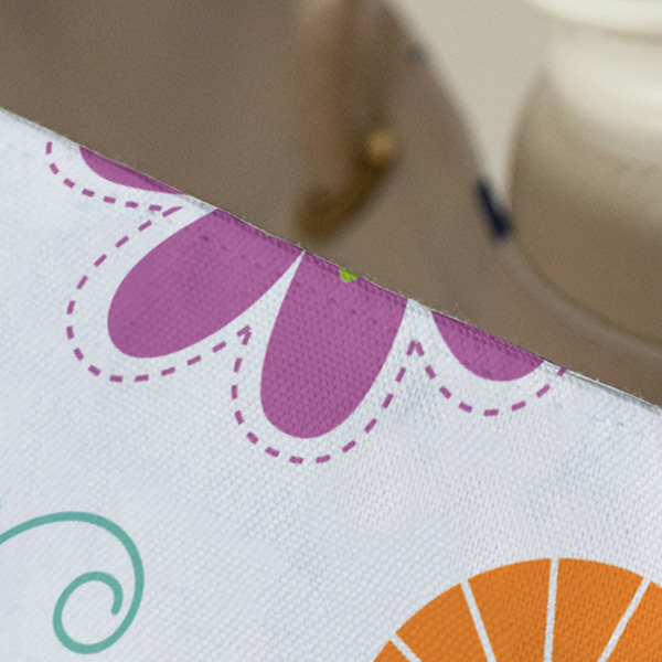 Butterflies Large Rope Tote - Close Up View