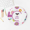 Butterflies Round Mousepad - LIFESTYLE 2