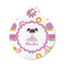 Butterflies Round Pet Tag