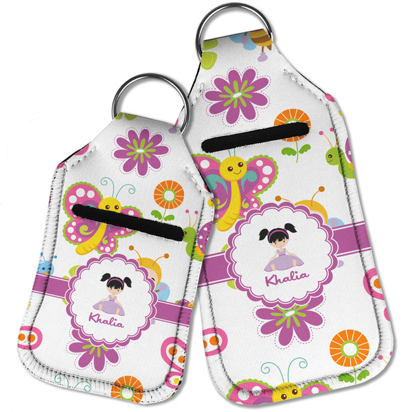 Butterflies Sanitizer Holder Keychain - Parent Main