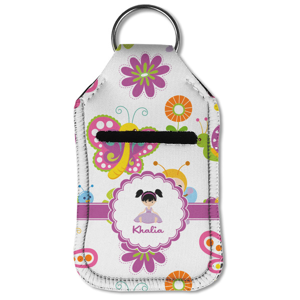 Butterflies Sanitizer Holder Keychain - Small (Front Flat)