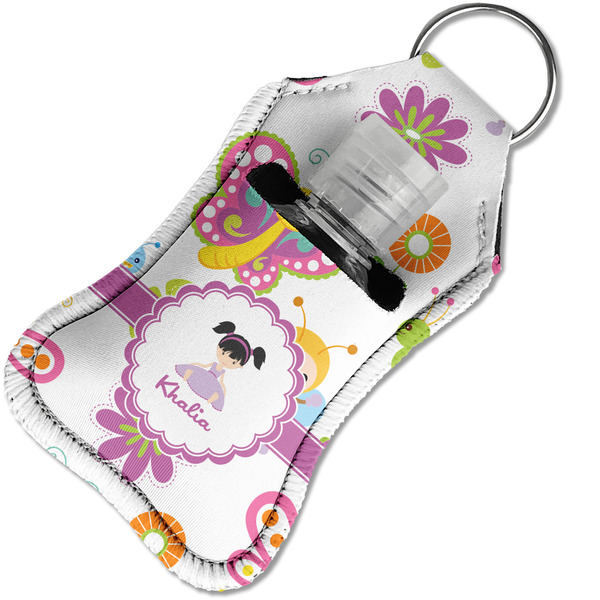Butterflies Sanitizer Holder Keychain - Small in Case