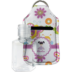 Butterflies Hand Sanitizer & Keychain Holder - Small (Personalized)